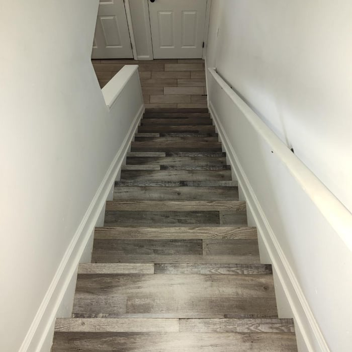 Luxury vinyl plank