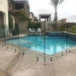 Mesh, Glass, & Iron Pool Fencing