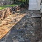 Patio cleanup