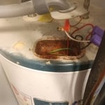 Plumbing installation work