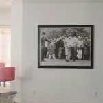 Art installation mounting and space planning