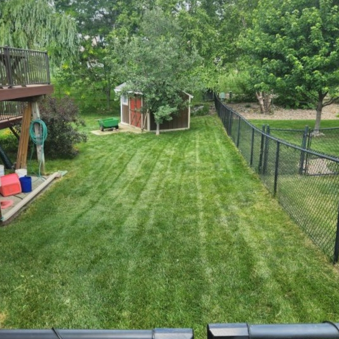 Lawn mowing