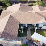 Desert Tan Full Malarkey Roofing System.