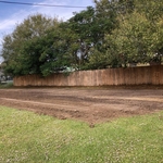we hauled 10 loads of fill dirt and grade it