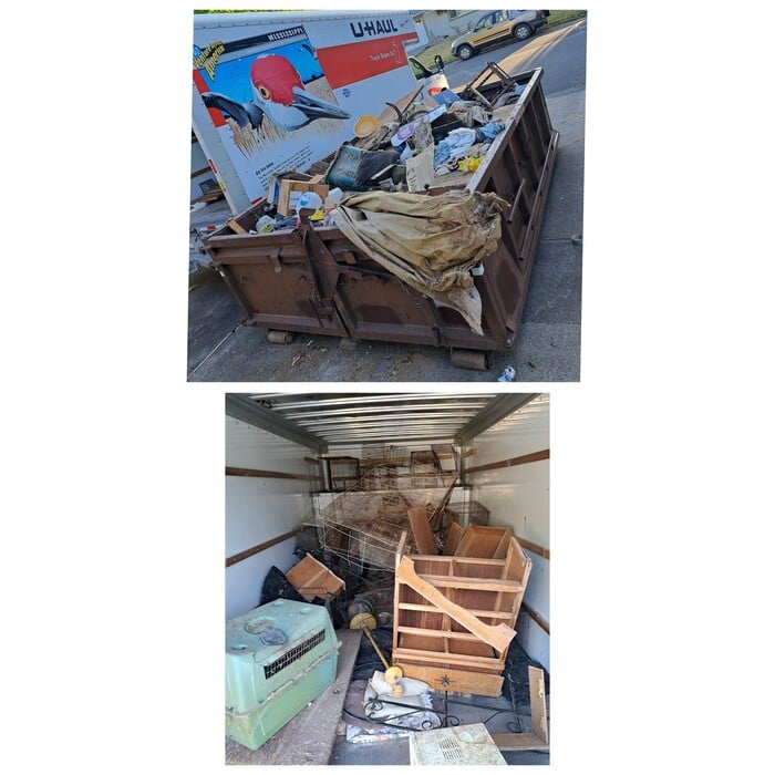 House clean-up (hoarded junk & debri)