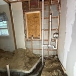 Plumbing addition and remodel.