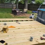 Deck in progress