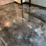 Marble metallic Finish