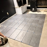 Tile flooring
