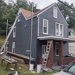 Whole house siding