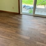 Lvp glue down basement