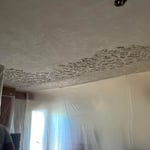 sanded ceiling match