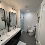 Master bathroom
