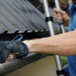 Thorough gutter cleaning