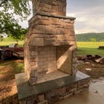 Springville,AL Outdoor Fireplace