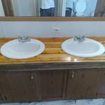 Custon vanity top
