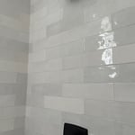 Shower ready to be used
