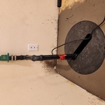 New sump pump pit and pump