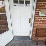 Door needed some prep work done but turned good!