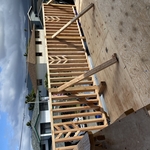 Deck and railing