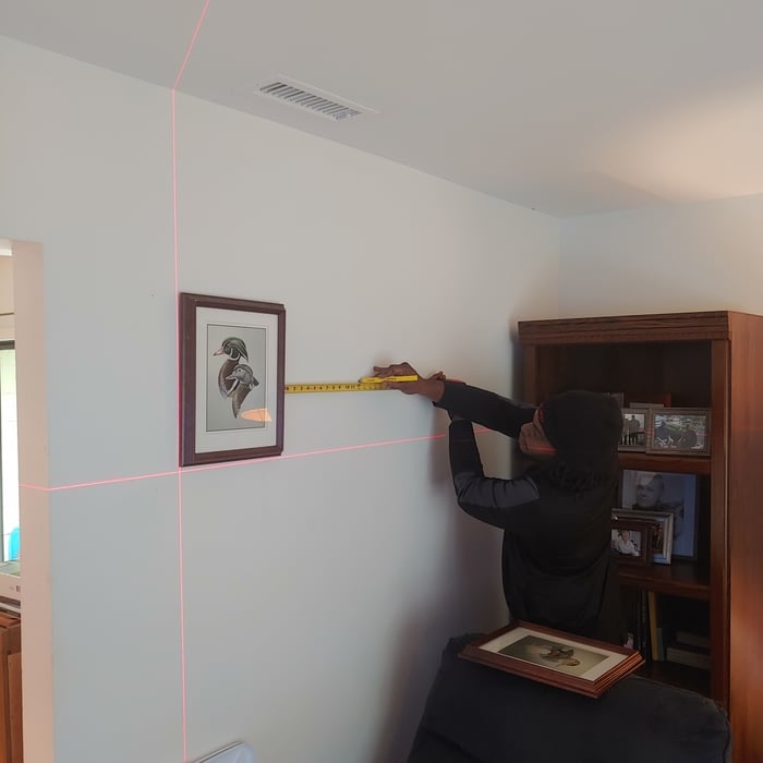 Artwork & Mirror Installation