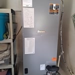 New air handler already installed