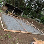 Forms all in ready for the pour