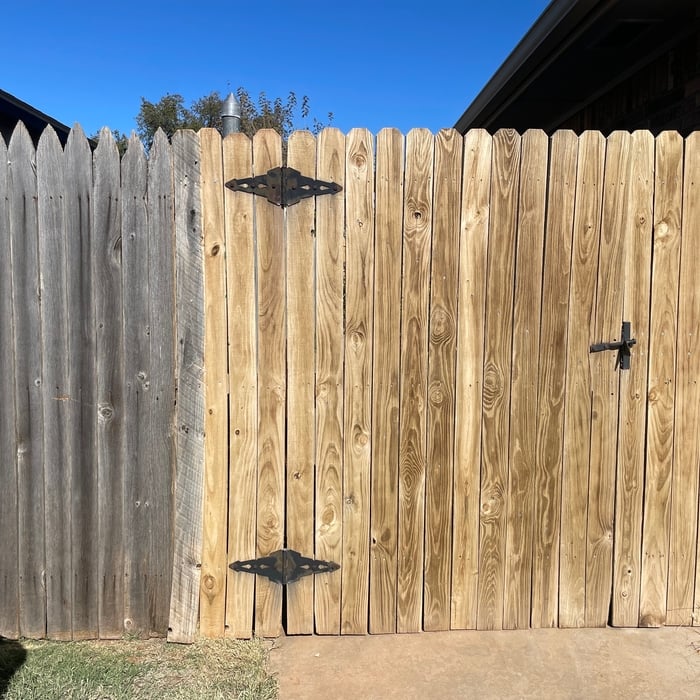 After the chemicals have dried