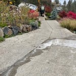 Old driveway