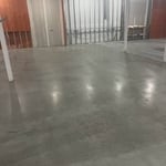 Concrete Floor Grinded, Filled, Tinted, Epoxied and Polished