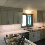 Picture taken during installation phase