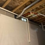Basement Waterproofing Project