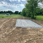 Gravel pad