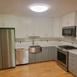 After cabinet paint