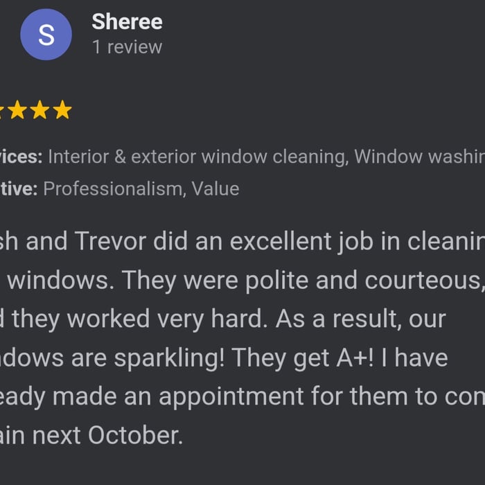 Review from Sheree - Davenport Iowa