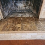 Fireplace mortar repair
