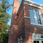 We did all the brick and stone work