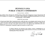 Pa Mover's License