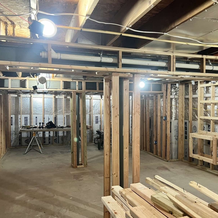 Basement remodel