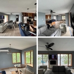 Before picture of the living area