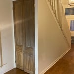 Custom Staircase and Closet underneath