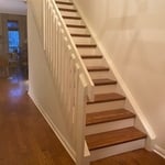 Custom Staircase and Closet underneath