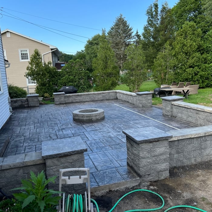 Concrete - Stamped & Decorative Project