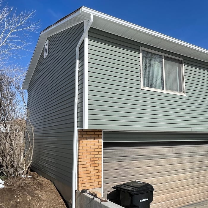 Front left side of home