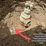 The main valve to be replaced.