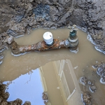 Main and drain manifold.