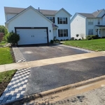 Driveway brick extension add on