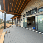 frame home, deck, trex, timber