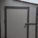Left side with main french style door.