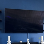 65” television mount and shelves